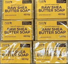 Raw Shea Butter Soap By Personal Care COMPARE TO Shea Moisture Soap 6pc