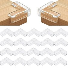 20pcs Baby Safety Corner Silicone Protector Transparent Edge Guards Kids