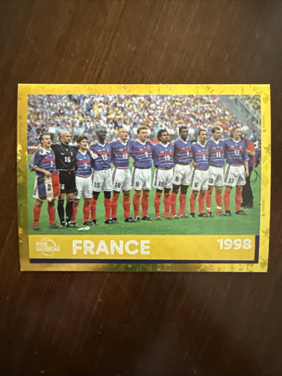 Panini FIFA World Cup Soccer 1998 Season Sports Trading Cards