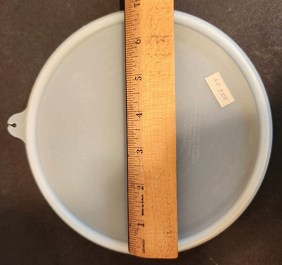 VTG Tupperware Replacement Lids 228-25 Sheer 6.75''