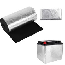 Car Battery Insulation Kit, 210x17.8cm/82.6x7in Heat Shield Battery Wrap with