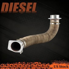 Diesel Turbo Exhaust 3.5 Pipe For 17-26 Chevy Silveradogmc Sierra 6.6l Duramax Diesel Turbo Exhaust 3.5 Pipe For 17-26 Chevy Silveradogmc Sierra 6.6l Duramax