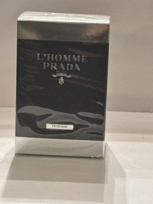 PRADA L'Homme Intense 3.4oz Men's Eau De Parfum Spray| Sealed| Discontinued Rare