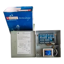 Altronix ALTV248UL CCTV Power Supply 24/28 VAC 3.5A 8-Fused Outputs, New In Box.