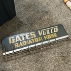 Vintage 30s 40s GATES VULCO Radiator Hose Display Rack With Tin Sign
