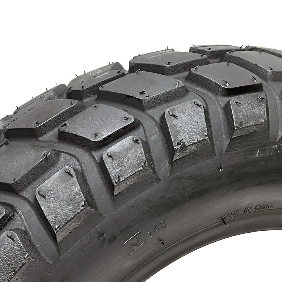 TIRE SET: Front 120/90-10 Rear 130/90-10 fits HONDA Ruckus, Kymco Slight Knobby - Изображение 4 из 4