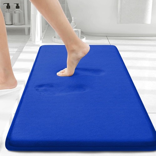 Memory Foam Bath Mat, 30x20, Non-Slip, Extra Soft, Absorbent, Machine Washable - Picture 137 of 145