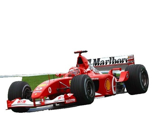 Michael Schumacher signed 11x14 photo F1 Formula one Ferrari 2004