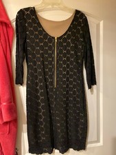 BRAND NEW!! BETTER THAN PHOTO!! SEXY LACE LITTLE BLACK DRESS!! SZ M, MUST SEE!!