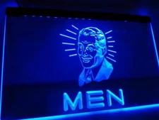 MEN Toilet Vintage Display decor LED Neon Light Sign home decor crafts