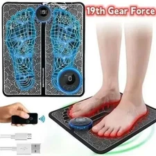 Electric EMS Foot Massager Feet Muscle Stimulator Blood Circulation Relieve Pain
