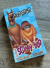 VTG Classic Scooby Doo Foul Play in Funland VHS Tape Cartoon Network NEW SEALED