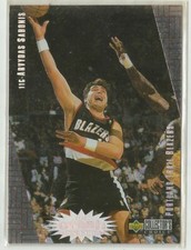 Arvydas Sabonis 1997 Collector's Choice Crash the Game Scoring Redemption #R22