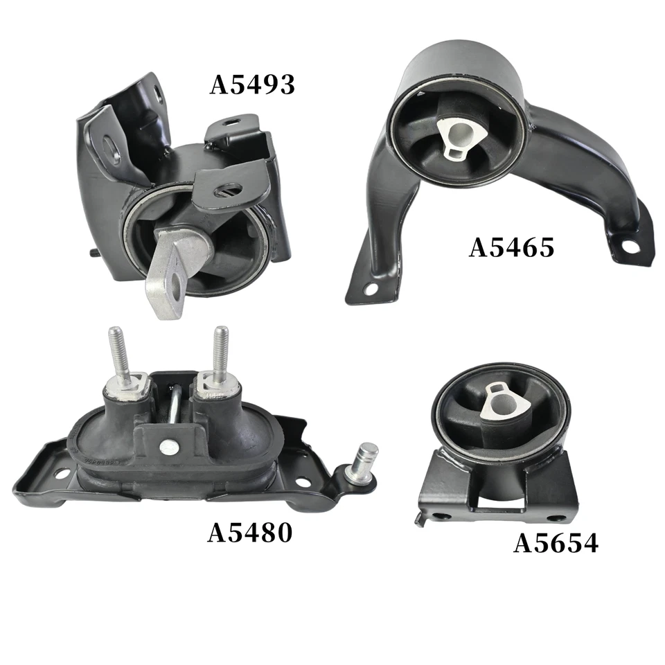 4PCS Engine Mounts & Transmission for Dodge Grand Caravan 2008-2010 V6-3.3L Foto 2 de 4