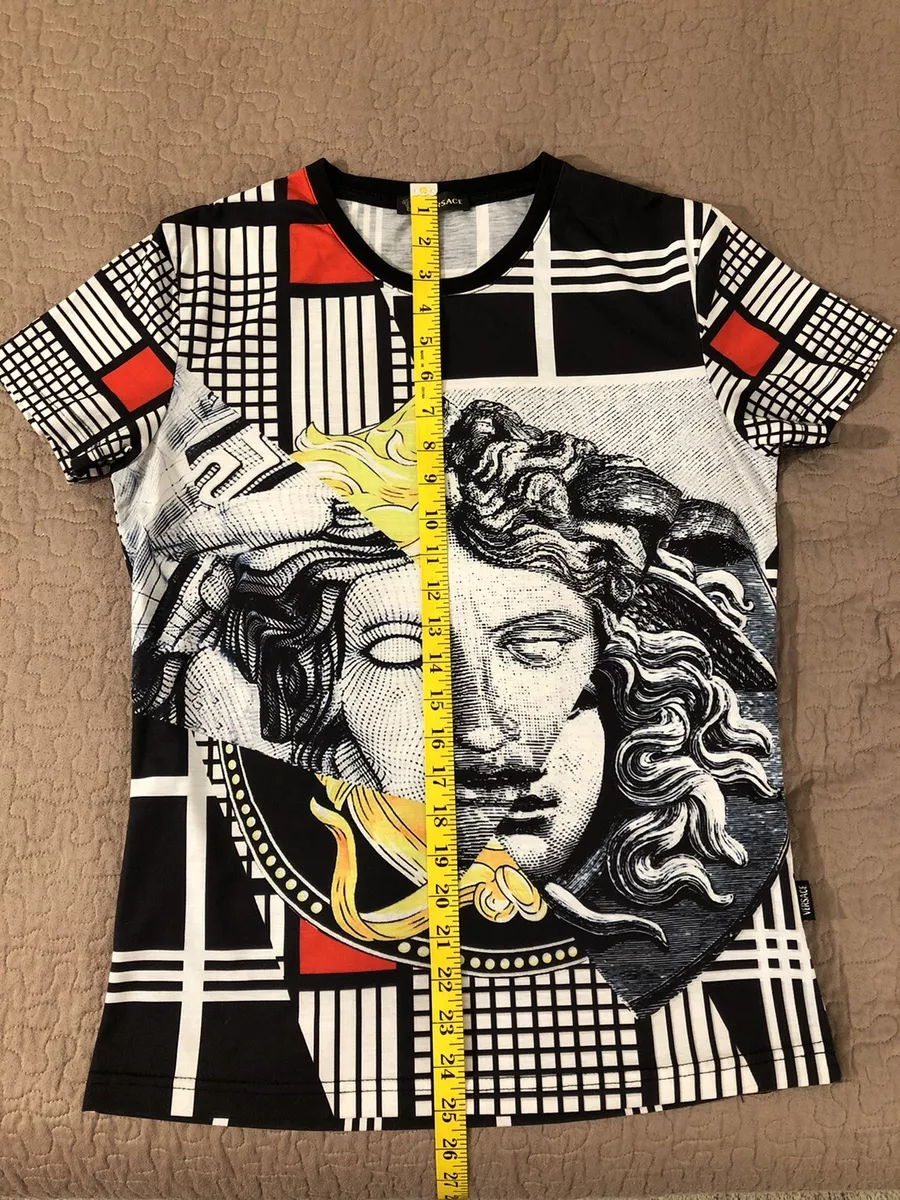 Gianni Versace Medusa Print T-Shirt (Made In Italy) Pre-owned