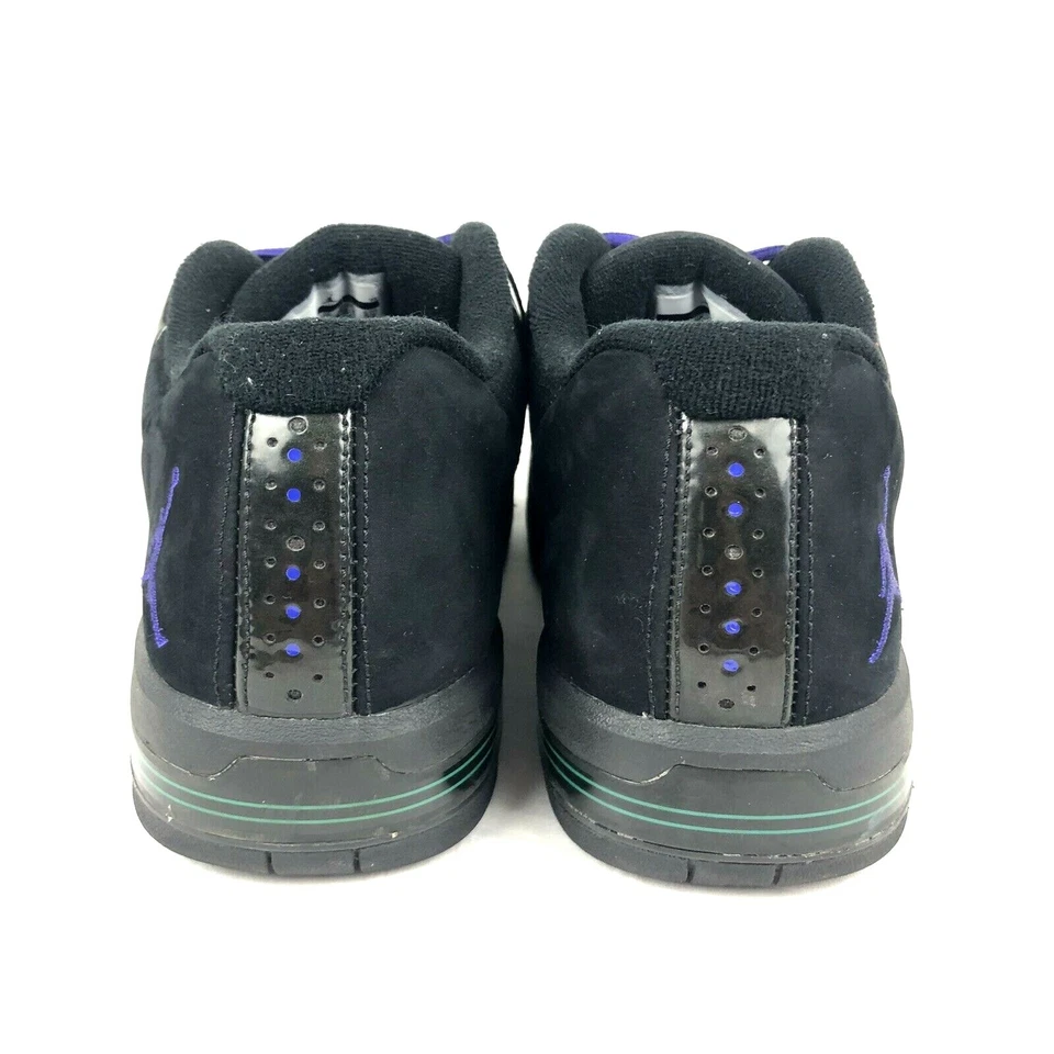 2011 Jordan команды Elite 3 TE низкий черный Concord 453454-008 черный виноград туфли Sz 9 - Изображение 3 из 4
