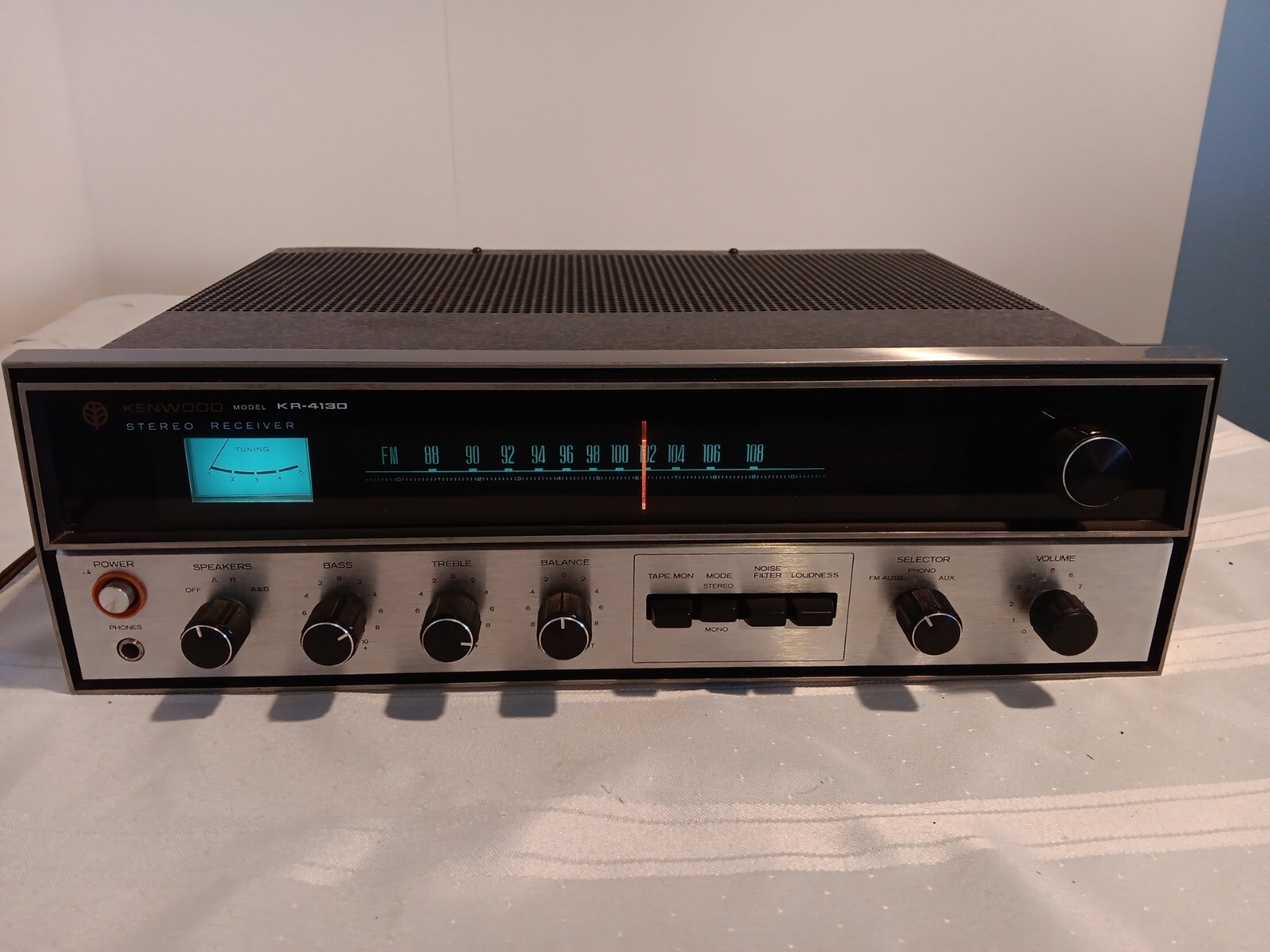 Kenwood KR 4130 vintage audio equipment - eBay listing photo 3