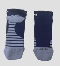 Nike Kids Dry-Fit Ankle Socks 2-Pack Blue Size M 4020