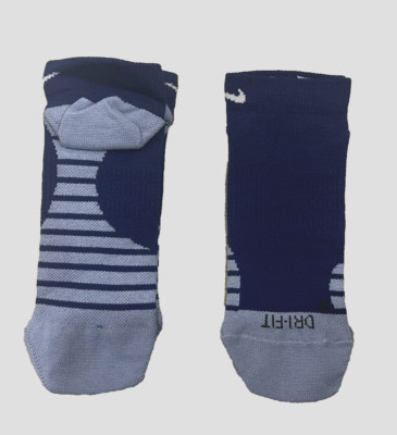 Nike Kids Dry-Fit Ankle Socks 2-Pack Blue Size M  4020