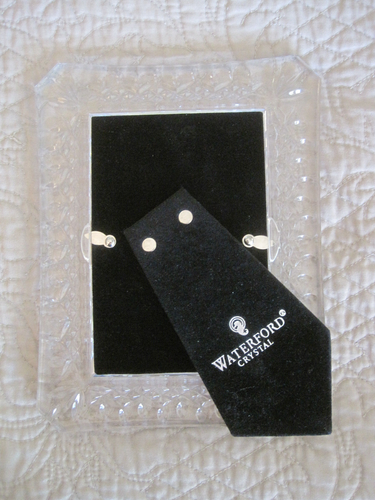 Waterford Kristall Lismore Bilderrahmen Foto passt 4x6 NEU - Bild 2 von 2