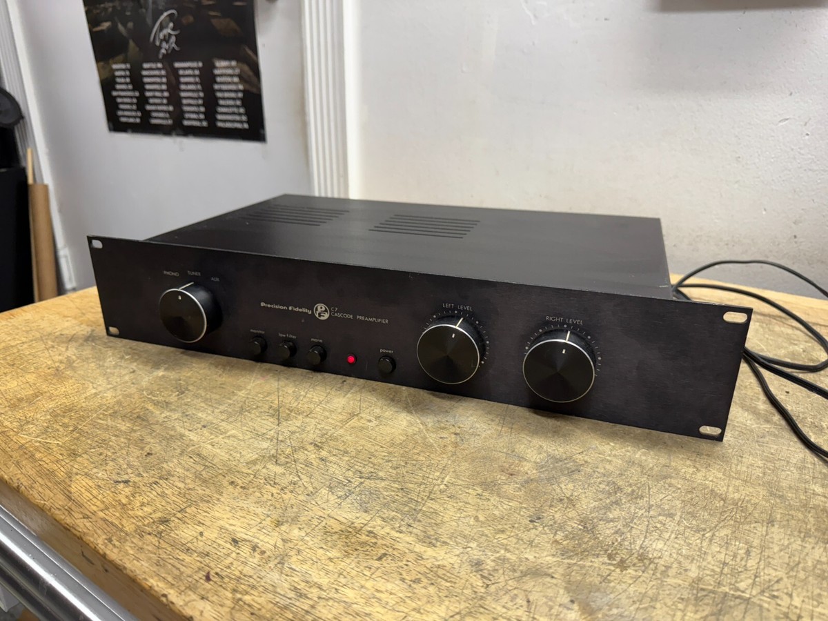 アンプ Precision Fidelity 12W Power Amplifier Precision Fidelity C7 Cascode High Fidelity Tube
