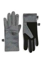 The North Face TNF Womens Apex Etip Gloves Size S M TNF Dark Grey MSRP 50.00
