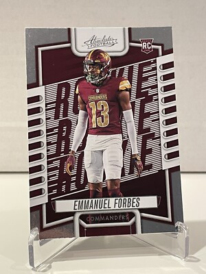 Emmanuel Forbes 2023 Absolute Football Rookie #152 Washington Commanders