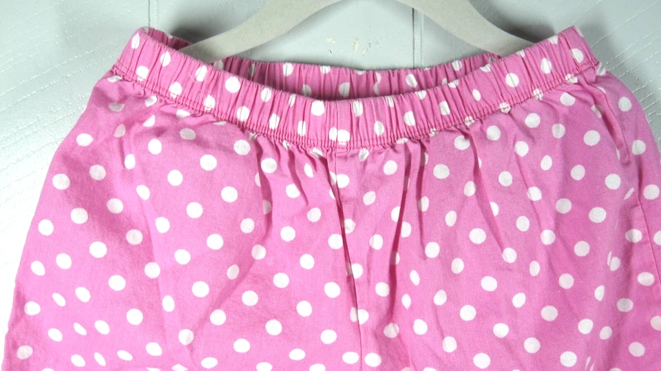 Ann Loren Outfit Childs 6 Yellow Paisley Halter Top Pink Polka Dot Pants Ruffle - Image 4 of 4