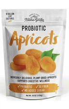 Nature's Garden Probiotic Apricots Plump Dried Fruit, 40 Ounce Super Fresh