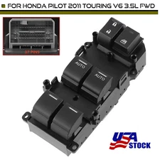 Master Window Switch Front Driver Side 2008-2015 For Honda Pilot EX EX-L 3.5L