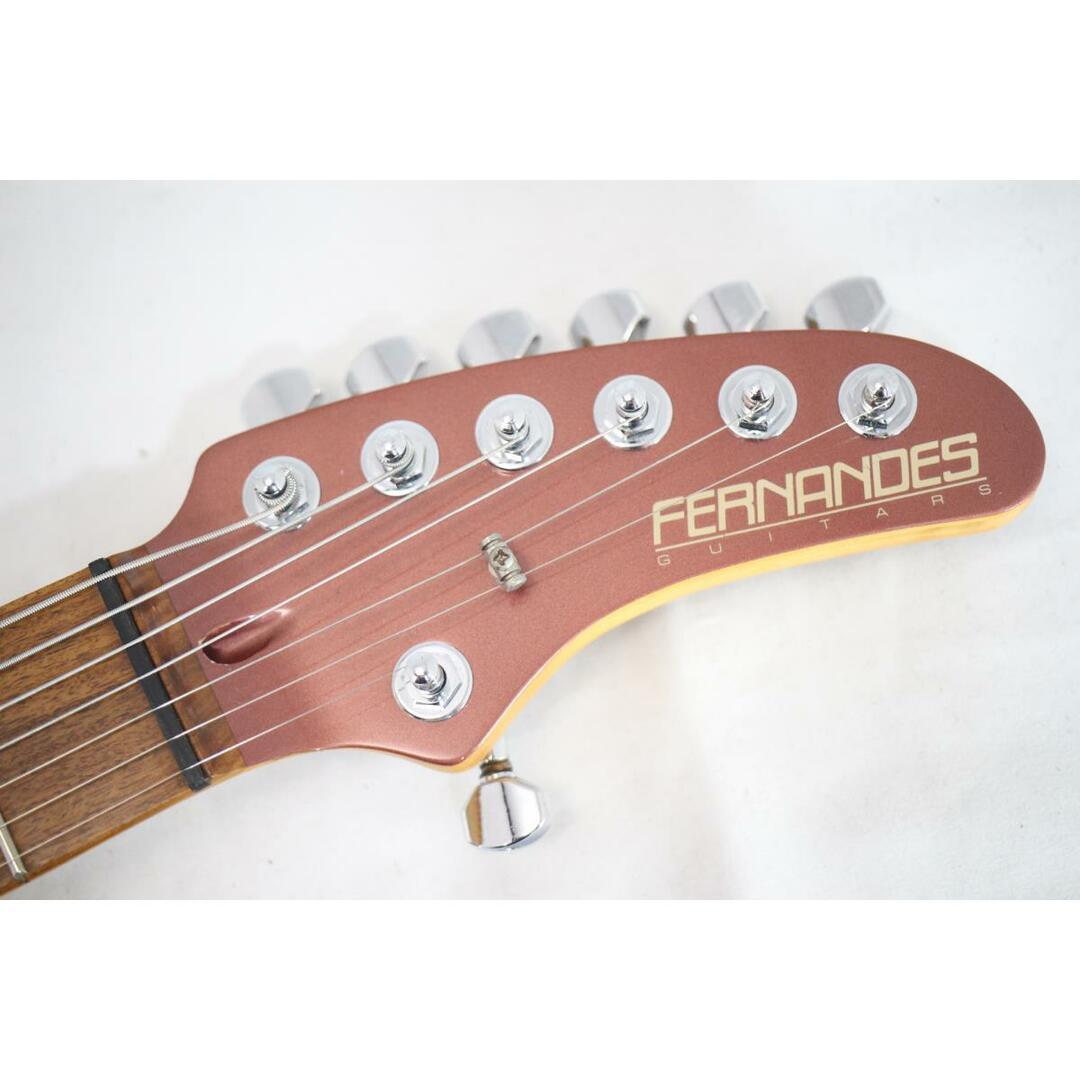 Electric Guitar Fernandes ZO-7 Red 7 String with Built-in