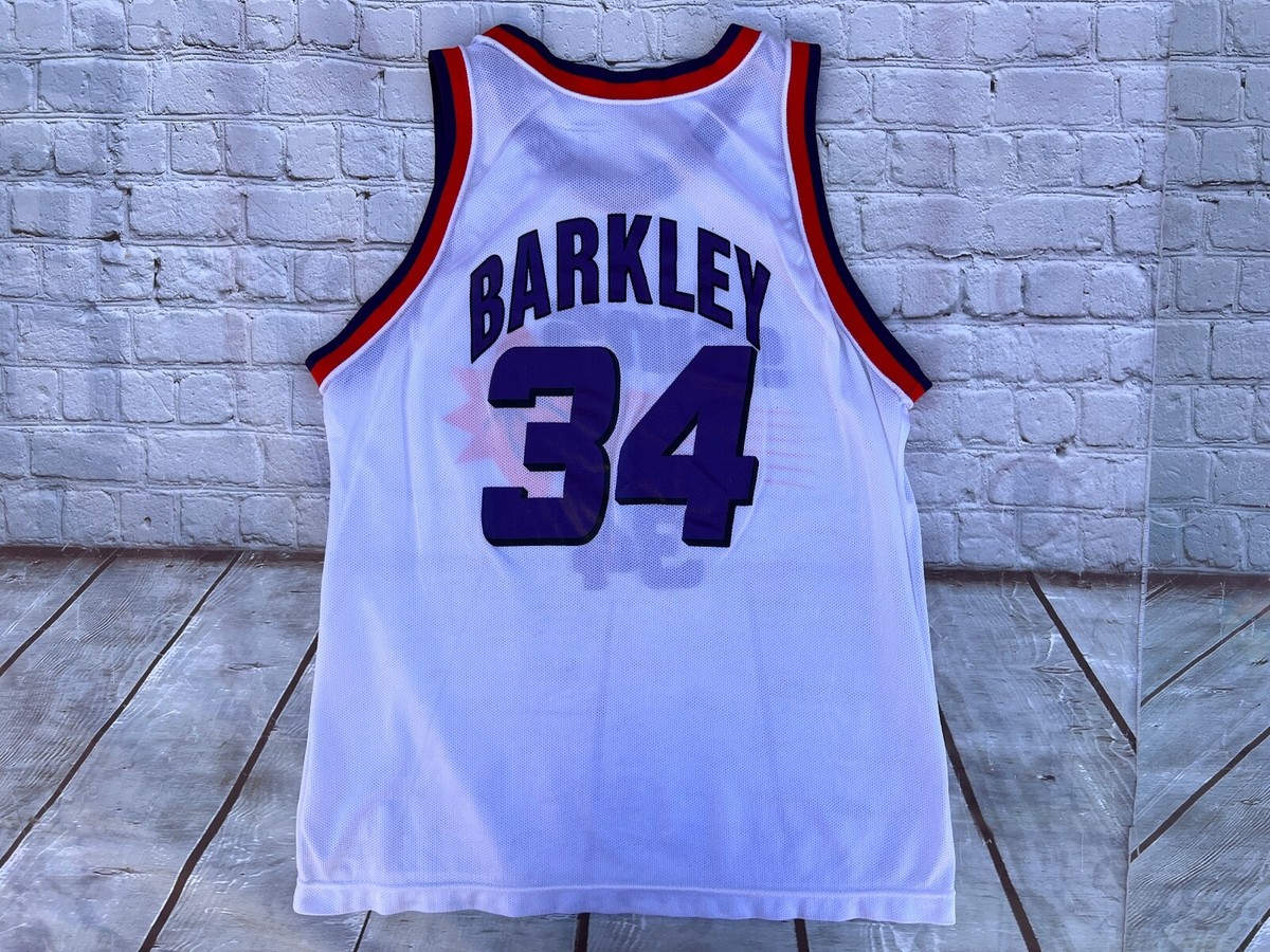 Vintage Champion Charles Barkley #34 Phoenix Suns NBA Basketball