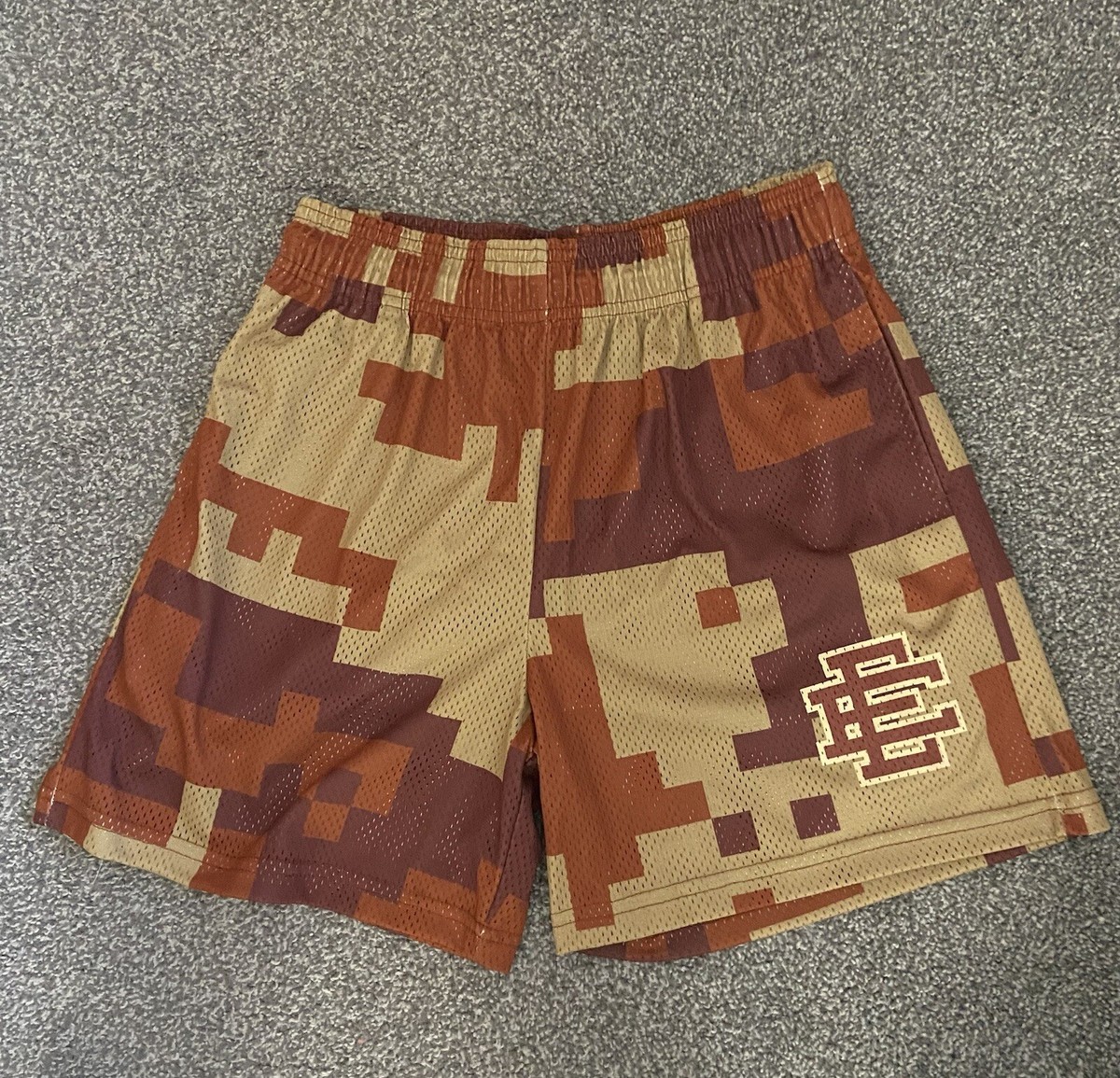 Eric Emanuel EE Basic Short Digi Brown Camo Size Large | eBay