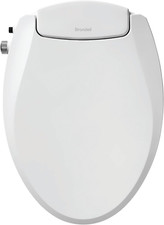 Brondell S101 ELONGATED EcoSeat Non Electric Room Temperature Bidet Toilet Seat