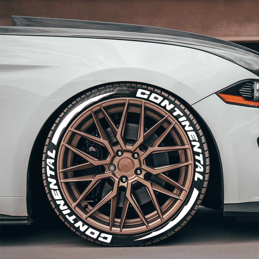 Continental Tire Logo White