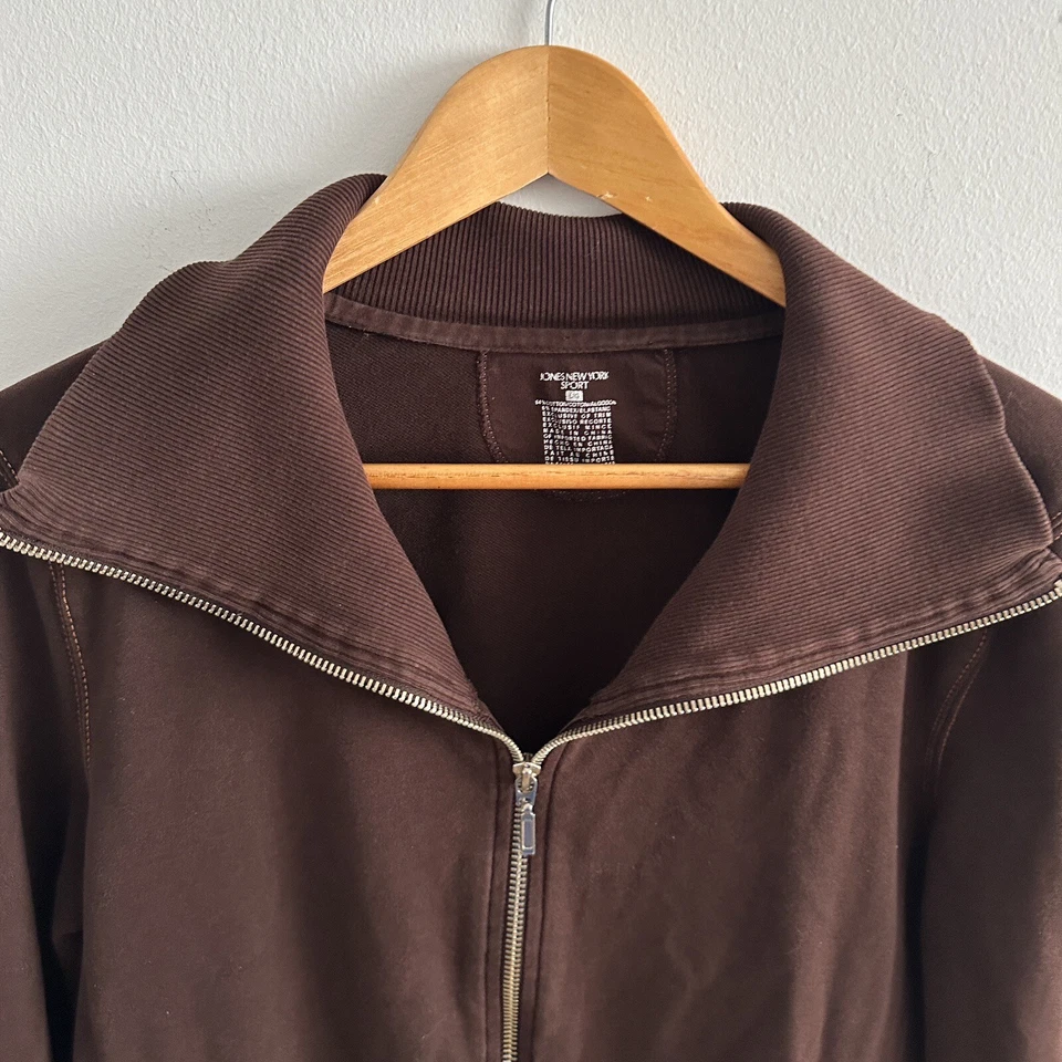 Suéter Jones New York Sport con Cremallera Talla Grande Foto 2 de 4