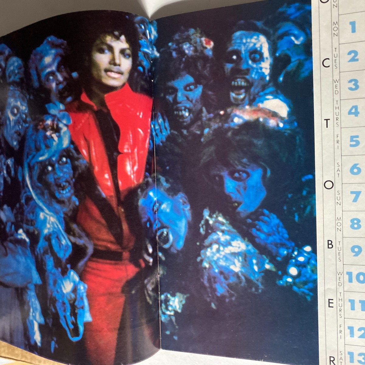 VTG Right On Magazine 1984-1985 Michael Jackson w Poster