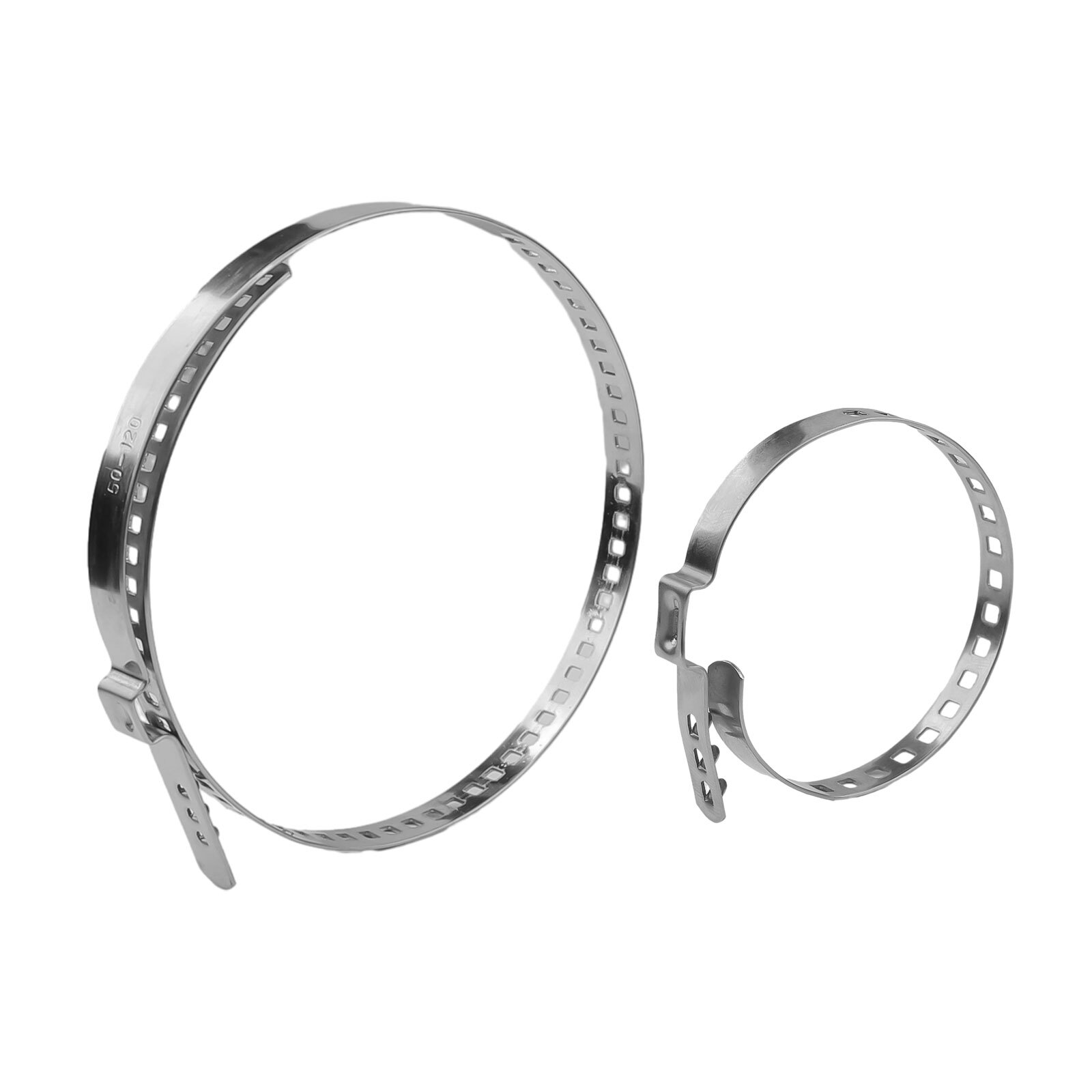 Car Drive Shaft Axle Boot CV Joint Boot Clamps Adjustable Stainless Steel Clip E - Foto 2