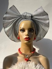 Aso-Oke African Headtie Auto Gele, Headgear.