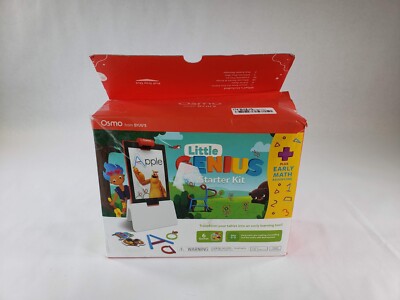 Osmo - Little Genius Starter Kit for Fire Tablet Early Math Adventure 6 Games