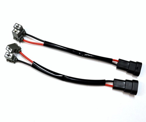 Conversion Wire 9006 HB4 to H1 Two Harness Head Light Low Beam Adapter Connector - Picture 2 of 6