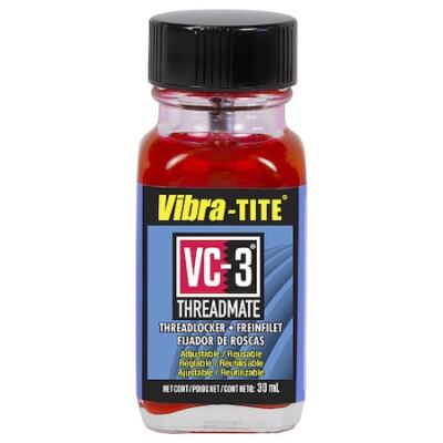 Vibra-Tite 21330 Reusable Threadlocker, Vibra-Tite Vc-3, Red, High ...