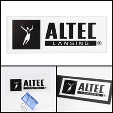 ALTEC logo badge Sticker Decal waterproof 108mm 4.25" X40mm 1.57" 