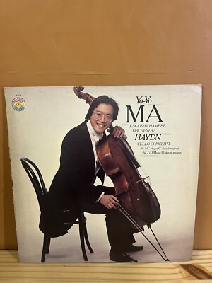 Yo-Yo Ma, English Chamber Orchestra - Haydn German 1980 LP Record VGEX