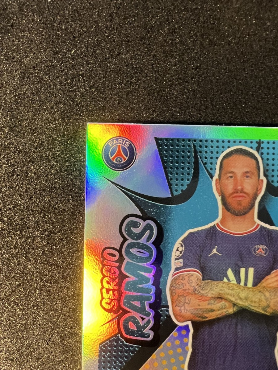 スポーツゲーム(野球盤等) Sergio Ramos 10/10 Futera Unique 2021-22 21-22 Topps Match Attax Sergio Ramos Hero Limited Edition #PD3 PSG