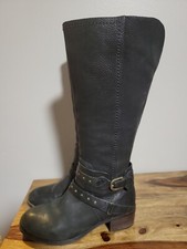 UGG Stivali Donna Black UGG Scarpe Vintage Boot Shoe Women's Sz 6 Used Good Cond