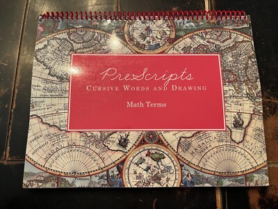 PreScripts Cursive Words and Drawing : Math Terms by Classical Conversations...