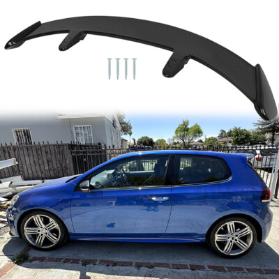 52'' Carbon Fiber Style Rear Roof Spoiler Trunk Lip Wing For VW Golf 4 7 MK4 MK7