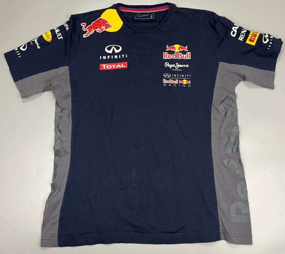 Pepe Jeans Infiniti Red Bull racing F1 team t-shirt Size XL Extra Large - Image 1 of 4