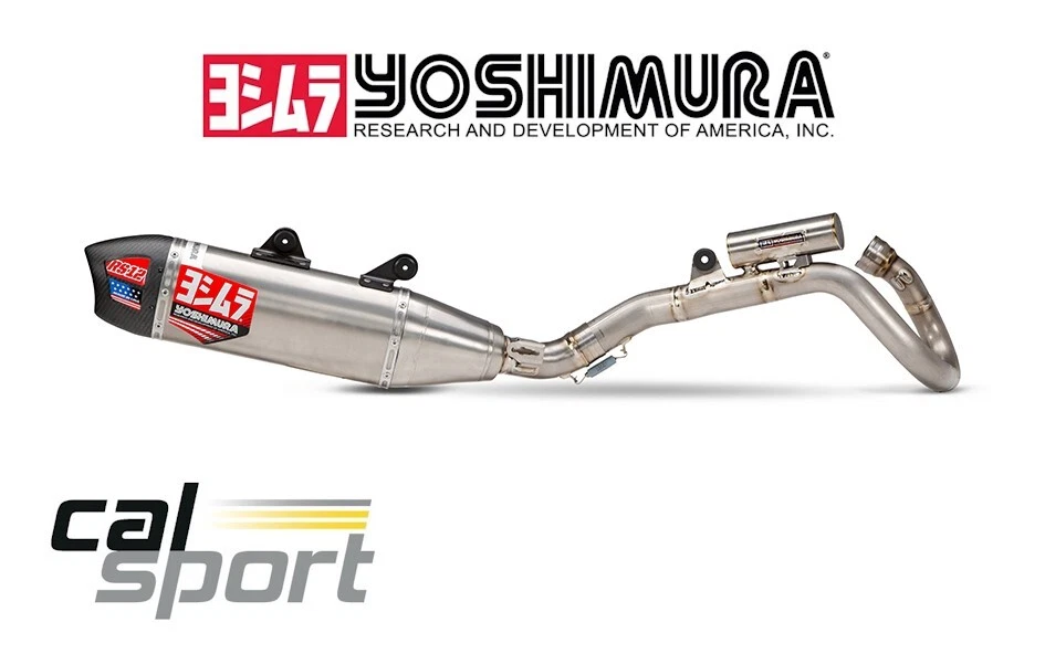 Yoshimura KTM 450SXF 2022 2023 Exhaust RS12 Full Exhaust System Titanium